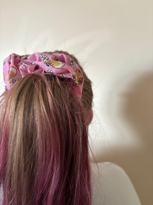 Guinea pig scrunchie
